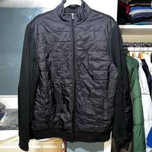 Michael Kors Mens Black Vested Jacket